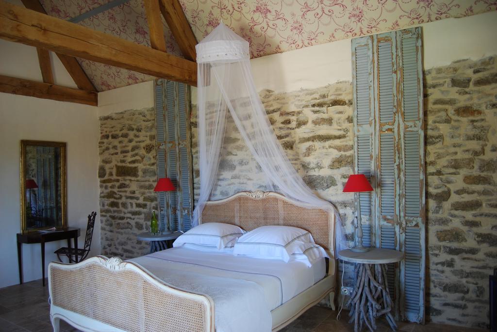 Bed and Breakfast Mas De Garrigue Calvignac Exteriér fotografie