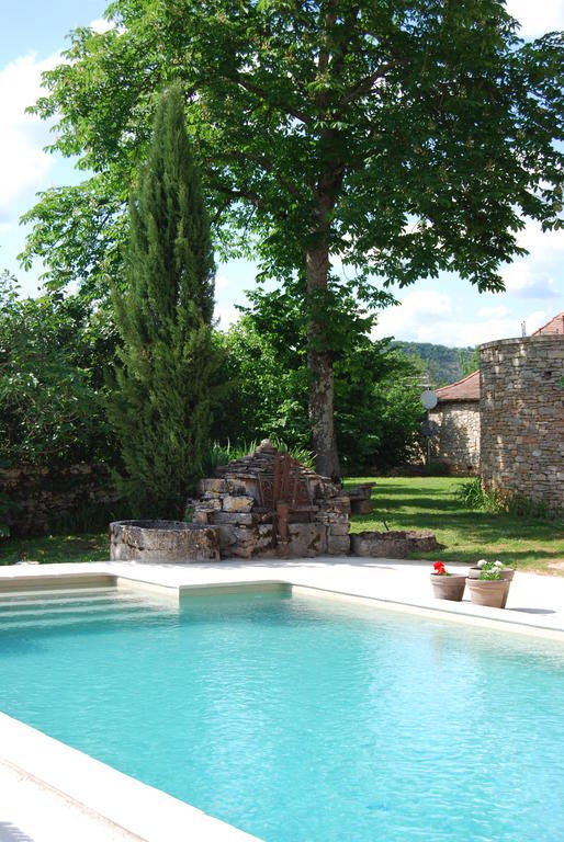 Bed and Breakfast Mas De Garrigue Calvignac Exteriér fotografie